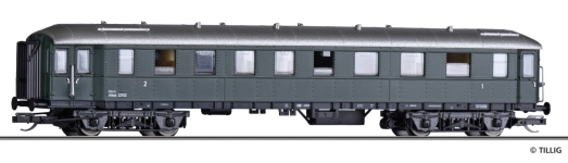 TILLIG 13358 - TT Reisezugwagen 1./2. Klasse AB4ipüh der ÖBB, Ep. III